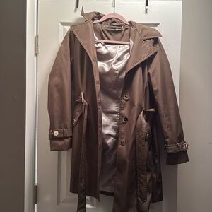 Calvin Klein Coat. Used. Great condition. Taupe color.